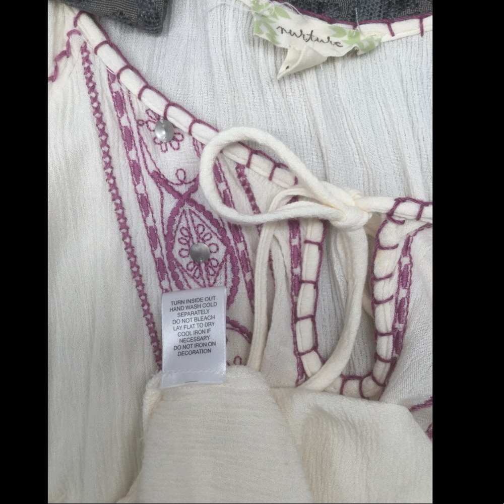 Nurture Large Boho Long Sleeve Tunic - Picture 6 of 8